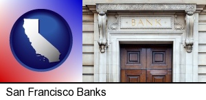 San Francisco, California - a bank building